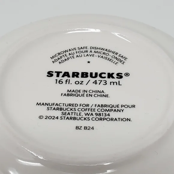 Starbucks Candy Twist Mug 2024 Holiday Collection - Picture 6 of 6
